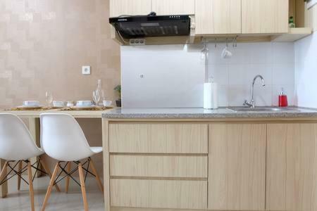 Premium One Bedroom At Woodland Park Residence Jakarta Buitenkant foto